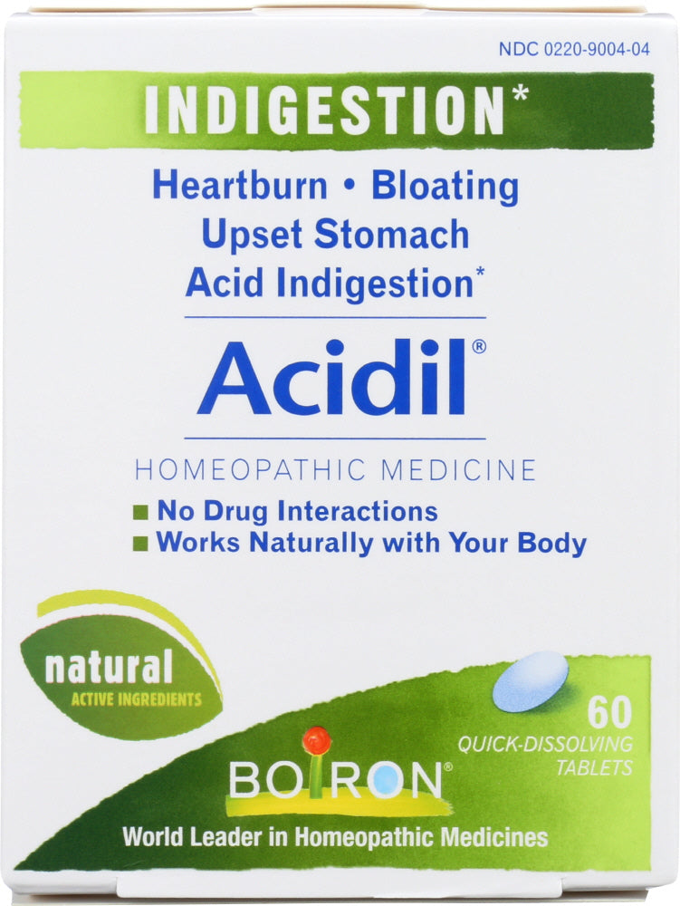 BOIRON: Acidil for Heartburn, 60 tb - Vending Business Solutions