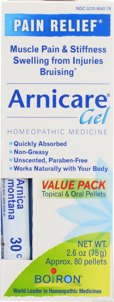 BOIRON: Arnicare Gel With Multi Dose Gel For Muscle Aches, 2.6 Oz - Vending Business Solutions