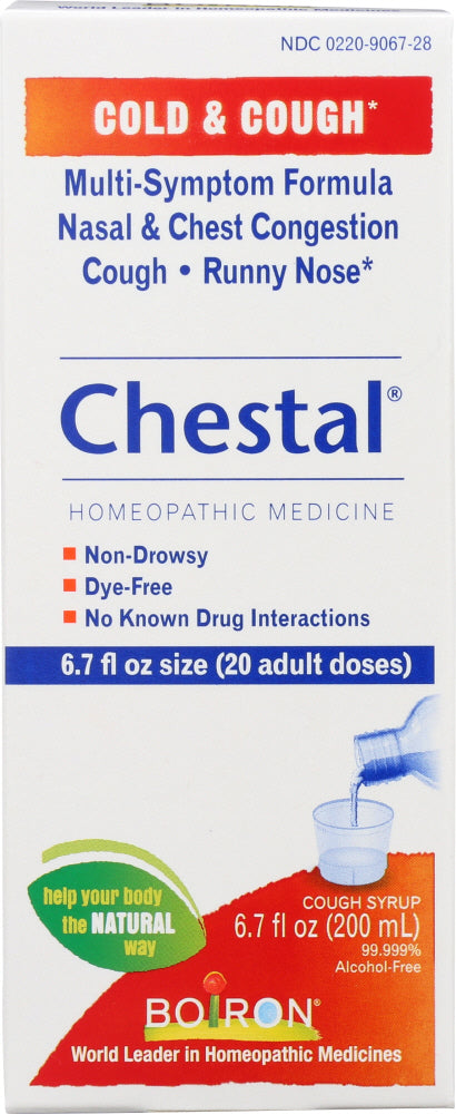 BOIRON: Chestal Cold & Cough Adult, 6.7 oz - Vending Business Solutions