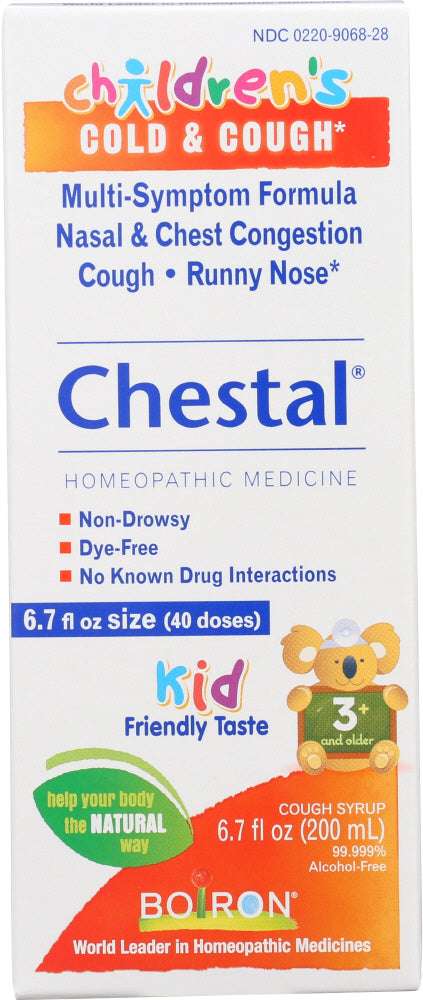 BOIRON: Childrens Chestal Cold & Cough, 6.7 fo - Vending Business Solutions