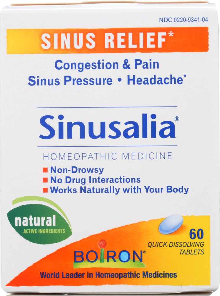 BOIRON: Sinusalia Sinus Homeopathic Medicine, 60 Tablets - Vending Business Solutions