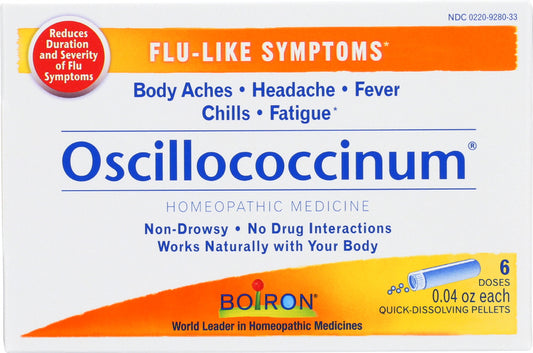BOIRON: Oscillococcinum Homeopathic Medicine Value Pack, 6 Doses - Vending Business Solutions