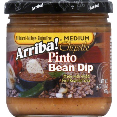 ARRIBA: Chipotle Pinto Bean Dip, 16 oz - Vending Business Solutions