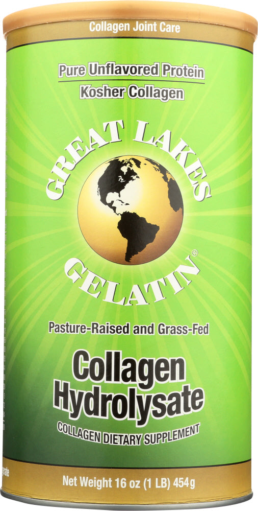 GREAT LAKES GELATIN: Collagen Hydrolysate Beef Kosher, 16 oz - Vending Business Solutions