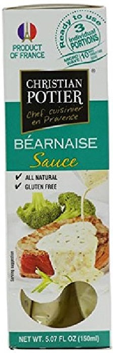 CHRISTIAN POTIER: Bearnaise Sauce, 5.07 oz - Vending Business Solutions