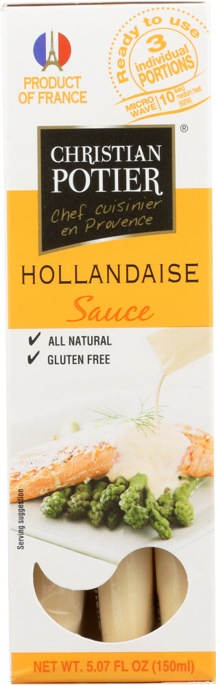 CHRISTIAN POTIER: Hollandaise Sauce, 5.07 oz - Vending Business Solutions