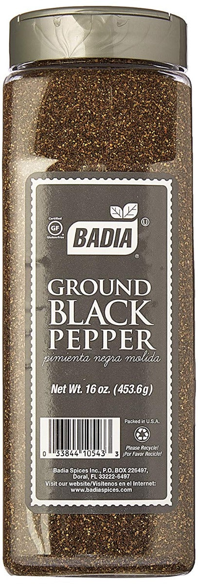 BADIA: Pepper Black Ground, 16 oz - Vending Business Solutions