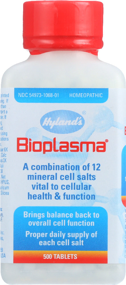 HYLAND'S: Homeopathic Bioplasma, 500 Tablets - Vending Business Solutions