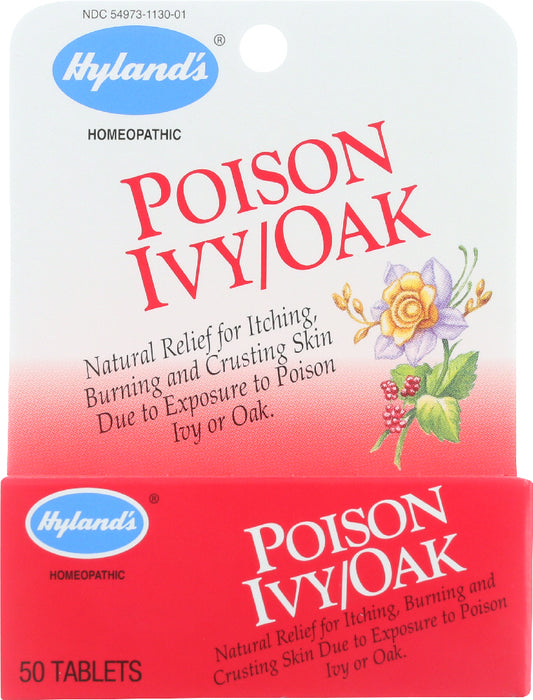 HYLAND'S: Poison Ivy Oak, 50 Tablets - Vending Business Solutions
