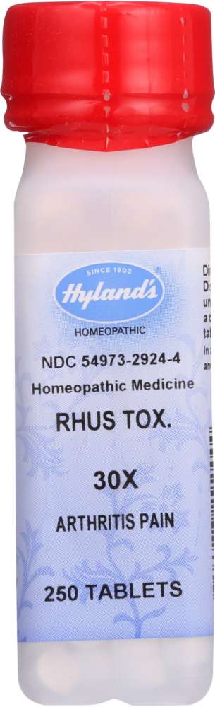 HYLAN: Rhus Toxicodendron Homeopathic Medicine 30X, 250 Tablets - Vending Business Solutions