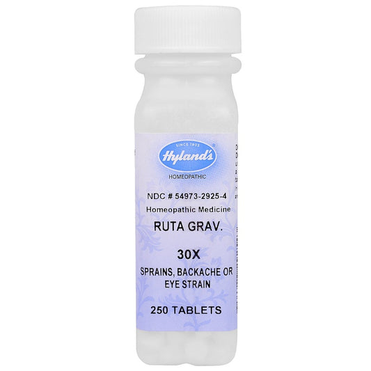 HYLAND: Ruta Grav. 30X, 250 tablets - Vending Business Solutions