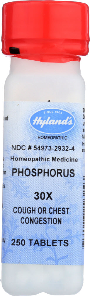 HYLAND: Phosphorus 30X, 250 tablets - Vending Business Solutions