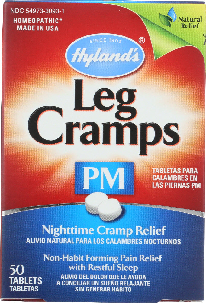HYLAND'S: Leg Cramps PM, 50 Tablets - Vending Business Solutions