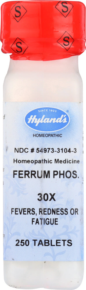 HYLANDS: Ferrum Phosphoricum 30X, 250 Tablets - Vending Business Solutions