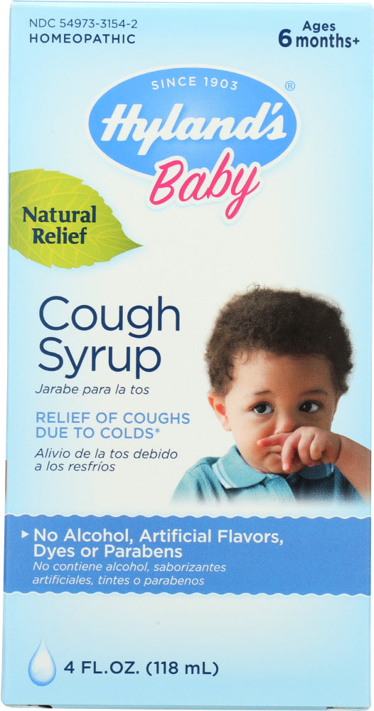 HYLAND'S: Baby Cough Syrup, 4 oz - Vending Business Solutions