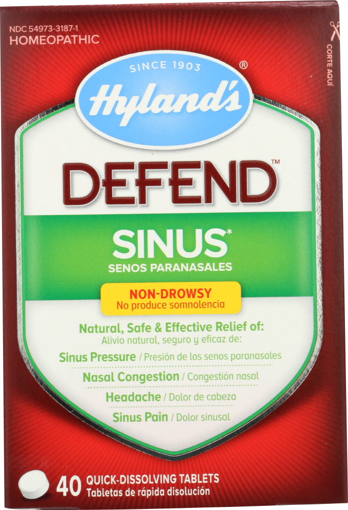 HYLAND: Sinus Defend, 40 tablets - Vending Business Solutions