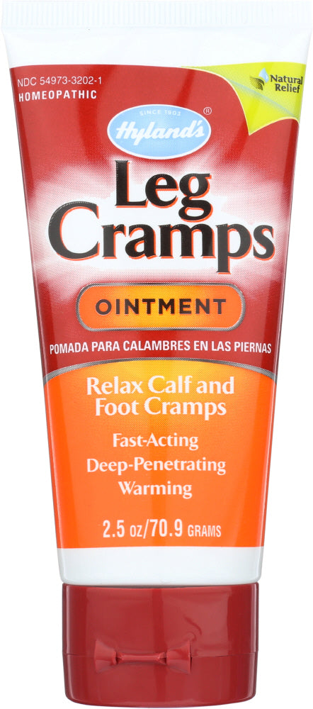 HYLAND'S: Leg Cramps Ointment, 2.5 oz - Vending Business Solutions