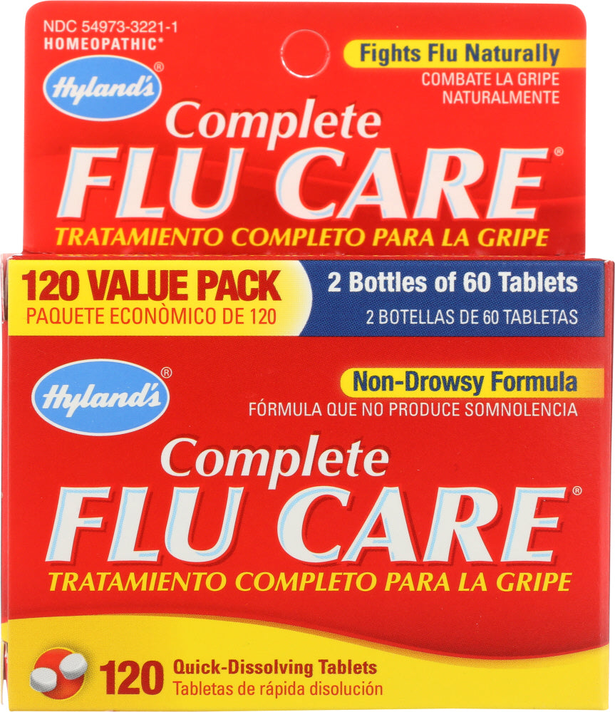 HYLAND: Flu Care Complete, 120 tablets - Vending Business Solutions