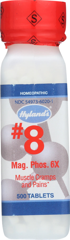 HYLAND'S: No.8 Magnesia Phosphorica 6X, 500 Tablets - Vending Business Solutions