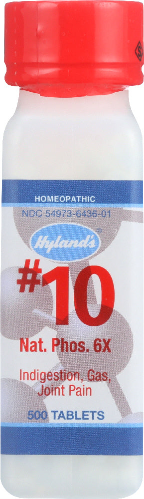 HYLAND'S: No.10 Natrum Phosporicum 6X, 500 Tablets - Vending Business Solutions