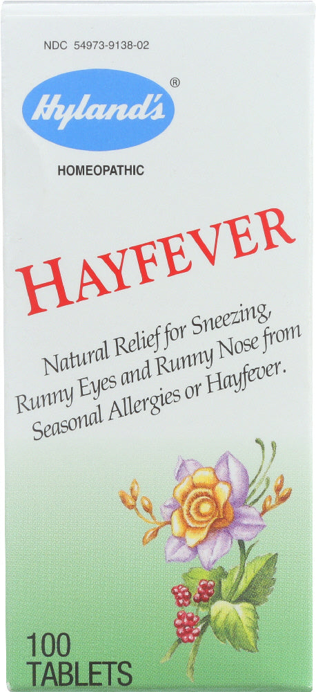 HYLAND'S: Hayfever, 100 Tablets - Vending Business Solutions