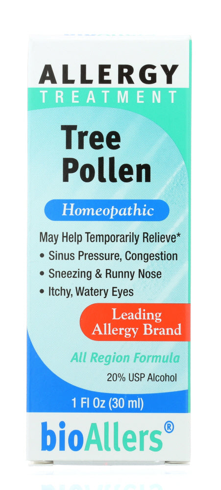 BIOALLERS: Tree Pollen Allergy Relief, 1 oz - Vending Business Solutions