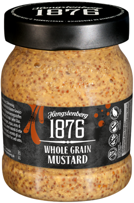 HENGSTENBERG: 1876 Whole Grain Mustard, 9.5 oz - Vending Business Solutions