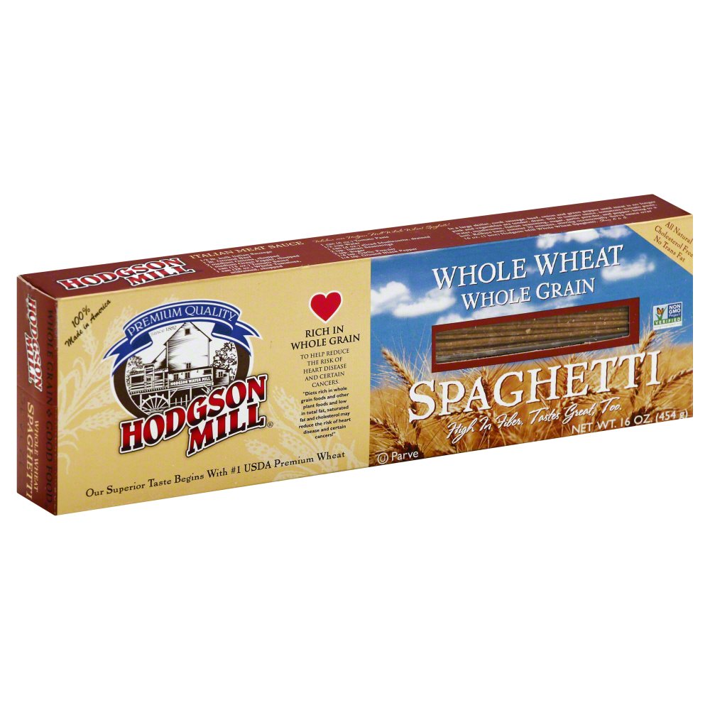 HODGSON MILL: Whole Wheat Spaghetti, 16 Oz - Vending Business Solutions