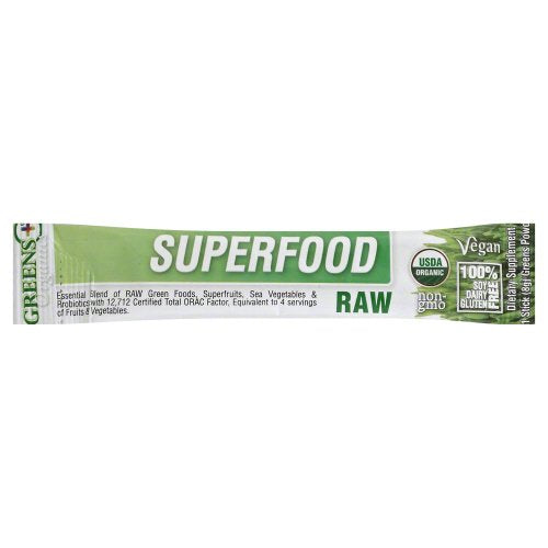 GREENS PLUS: Organic Superfood Raw Stick, 8 gm - Vending Business Solutions