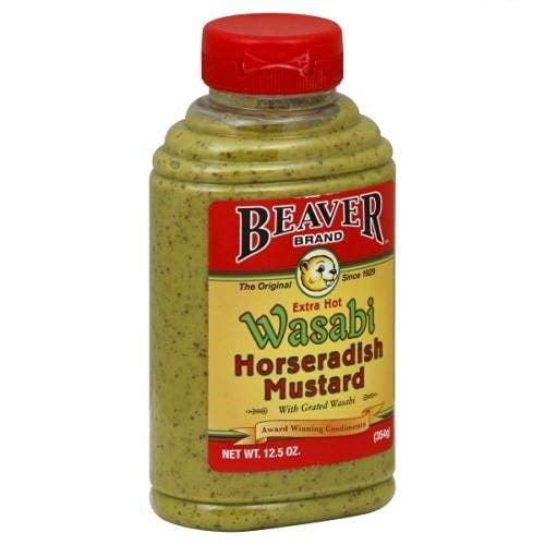 BEAVER: Wasabi Horseradish Mustard, 12.5 oz - Vending Business Solutions