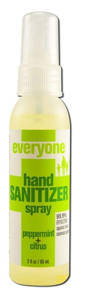 EVERYONE: Peppermint Citrus Hand Sanitizer Spray,  2 oz - Vending Business Solutions