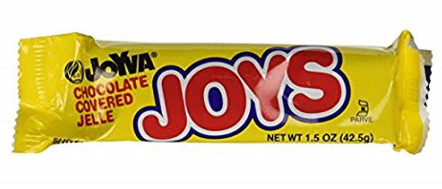 JOYVA: Joys Chocolate Covered Raspberry, 1.5 oz - Vending Business Solutions