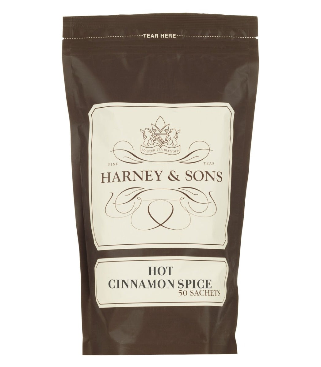 HARNEY & SONS: Hot Cinnamon Spice, 50 bg - Vending Business Solutions