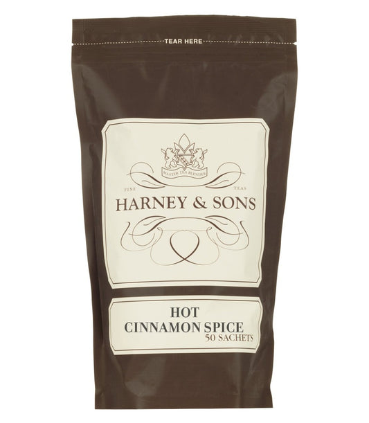 HARNEY & SONS: Hot Cinnamon Spice, 50 bg - Vending Business Solutions