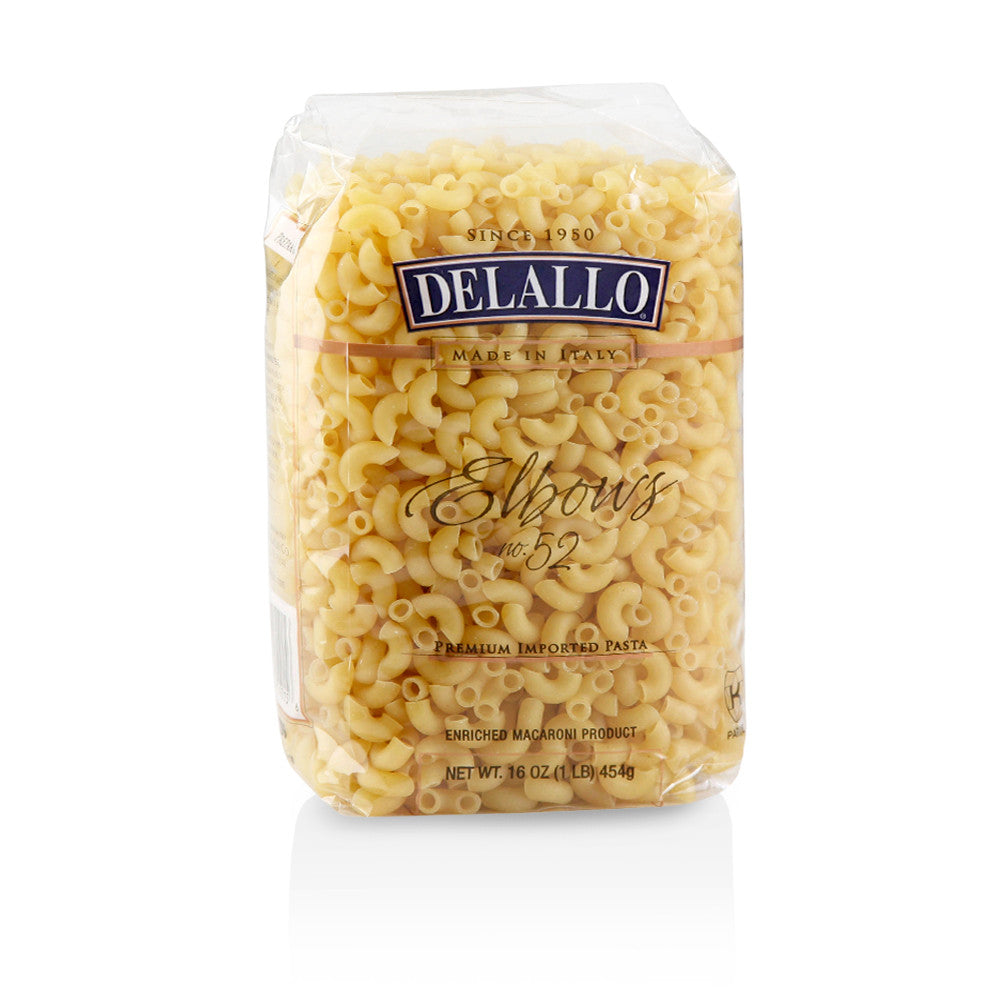 DELALLO: Pasta Bag Elbow, 16 oz - Vending Business Solutions
