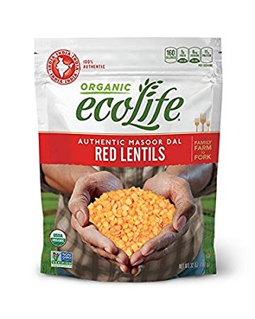 ECOLIFE: Red Lentils, 16 oz - Vending Business Solutions
