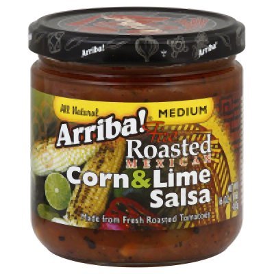 ARRIBA: Fire Roasted Mexican Corn & Lime Salsa, 16 oz - Vending Business Solutions
