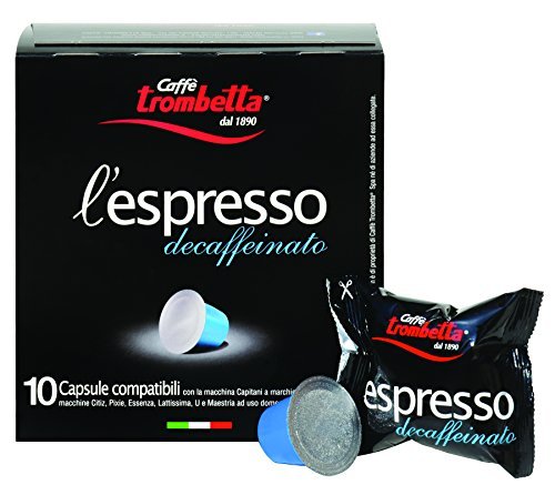CAFFE TROMBETTA: Espresso Pod Decaffeinato, 10 pc - Vending Business Solutions