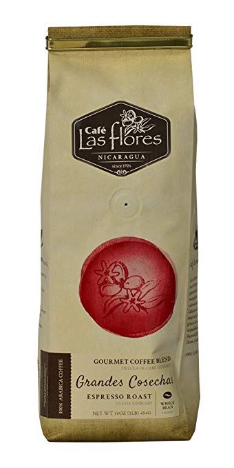 CAFE LAS FLORES: Coffee Ground Medium Roast, 16 oz - Vending Business Solutions