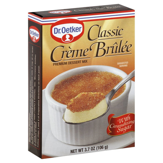 DR OETKER: Creme Brulee Mix, 3.7 oz - Vending Business Solutions