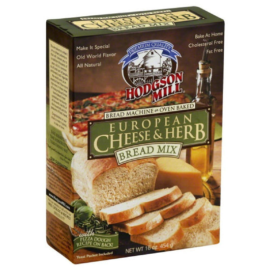 HODGSON MILL: European Cheese & Herb Bread Mix, 16 Oz - Vending Business Solutions