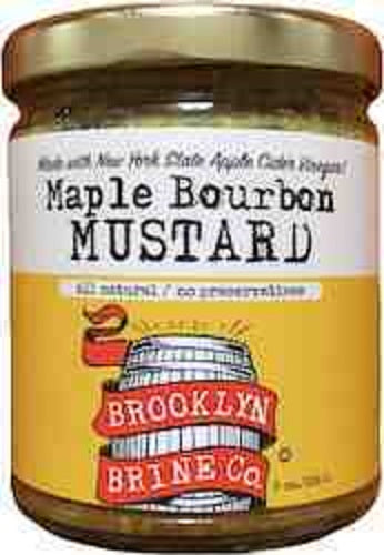 BROOKLYN BRINE: Mustard Maple Bourbon, 9 oz - Vending Business Solutions