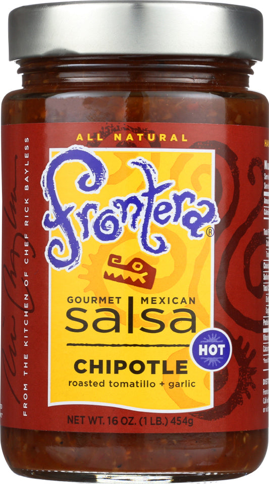 FRONTERA: Salsa Hot Chipotle, 16 oz - Vending Business Solutions