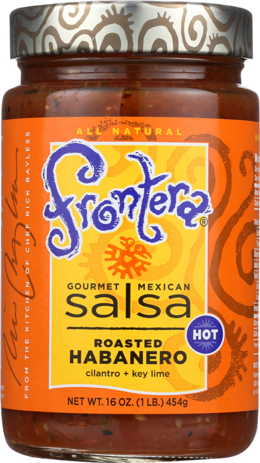 FRONTERA: Salsa Hot Roasted Habanero, 16 oz - Vending Business Solutions
