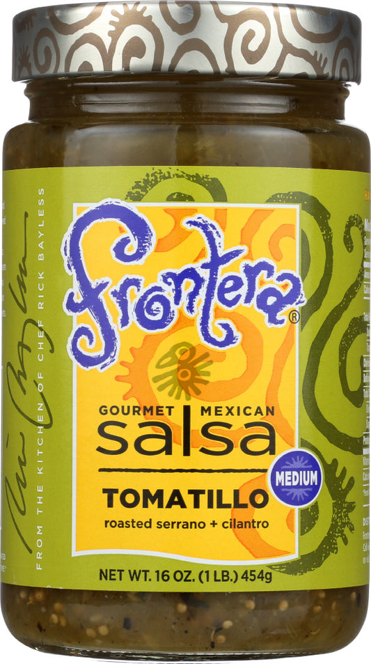 FRONTERA: Salsa Medium Tomatillo, 16 oz - Vending Business Solutions
