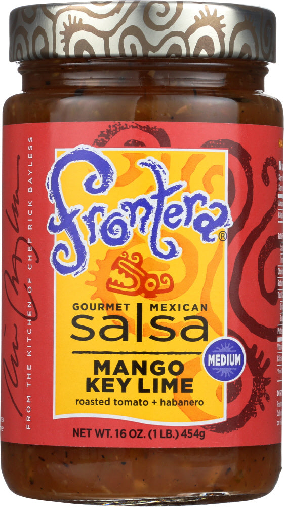 FRONTERA: Gourmet Mexican Salsa Medium Mango Key Lime, 16 oz - Vending Business Solutions