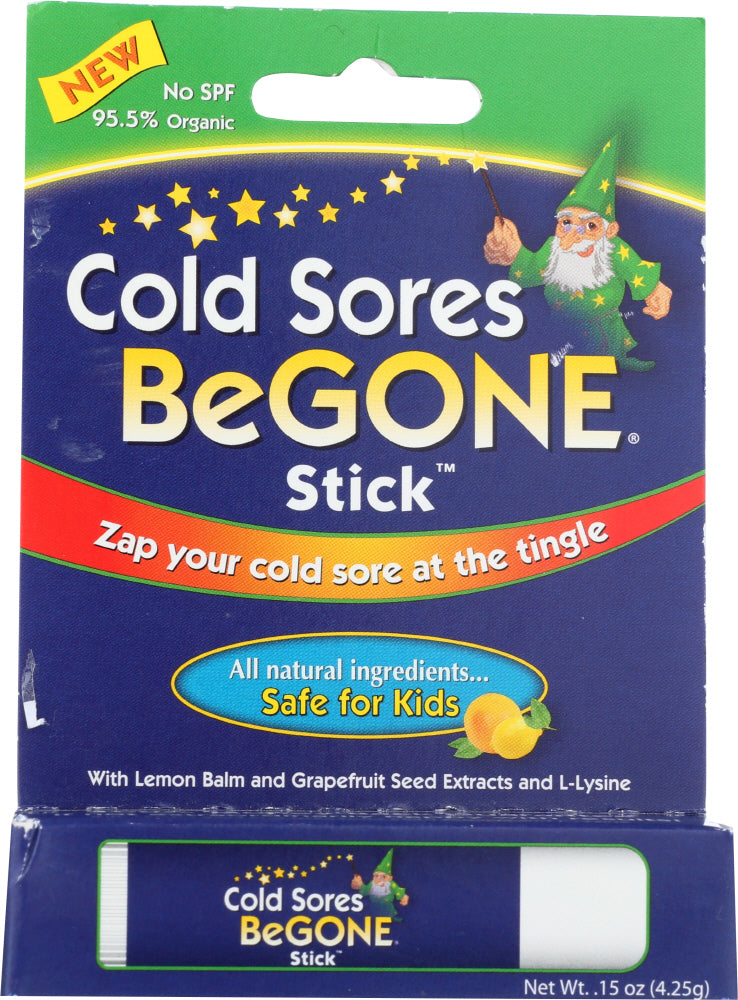 BEGONE: Cold Sores Begone Stick, 0.15 oz - Vending Business Solutions