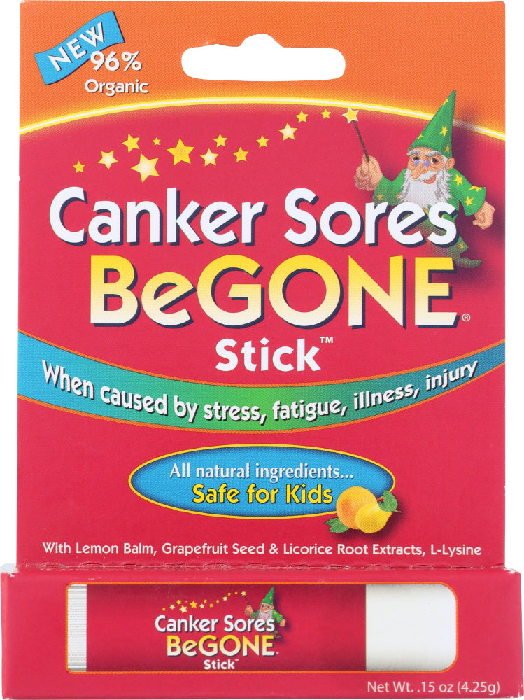 BEGONE: Canker Sores Begone Stick, 0.15 oz - Vending Business Solutions