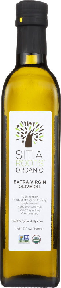 GAEA NORTH AMERICA: Sitia Roots Organic Extra Virgin Olive Oil 17 oz - Vending Business Solutions