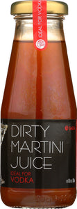 GAEA NORTH AMERICA: Dirty Martini Juice Ideal for Vodka, 6.8 fo - Vending Business Solutions